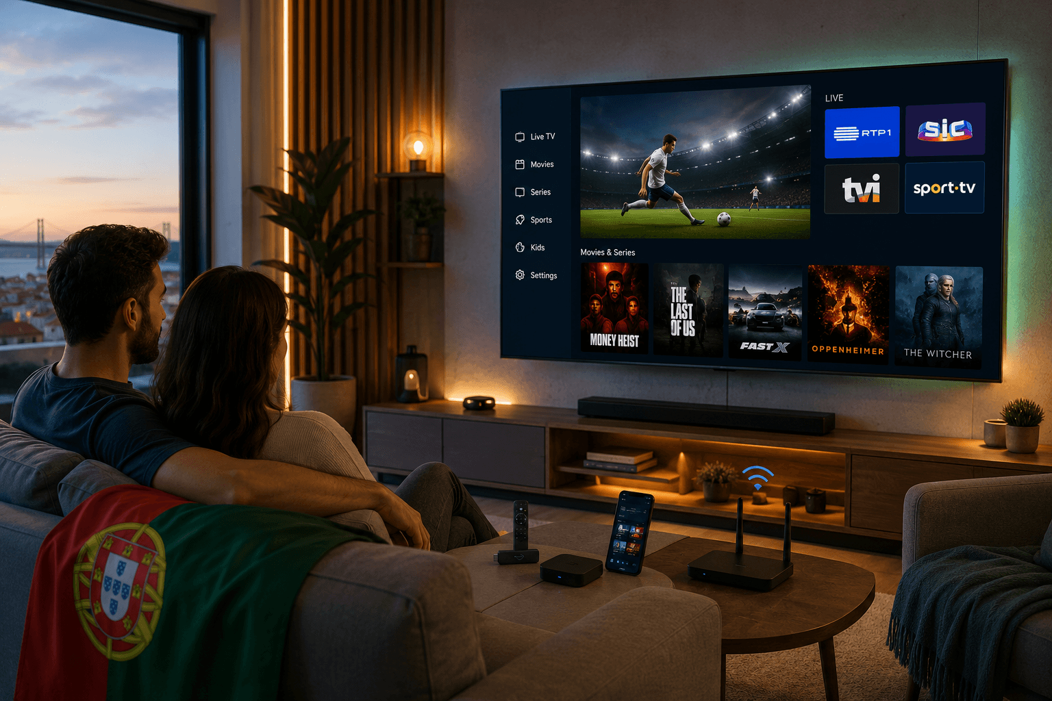 Melhor IPTV Portugal 2026 — como escolher de verdade