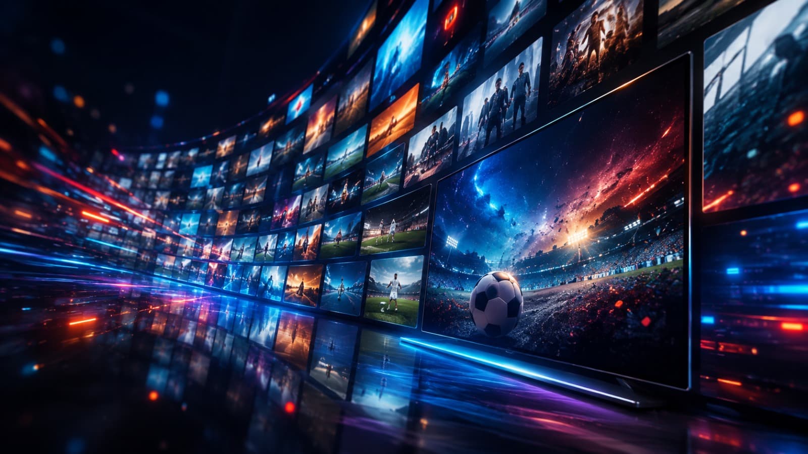 PortugalIPTV na Smart TV da sala — pessoa a ver catálogo IPTV Portugal