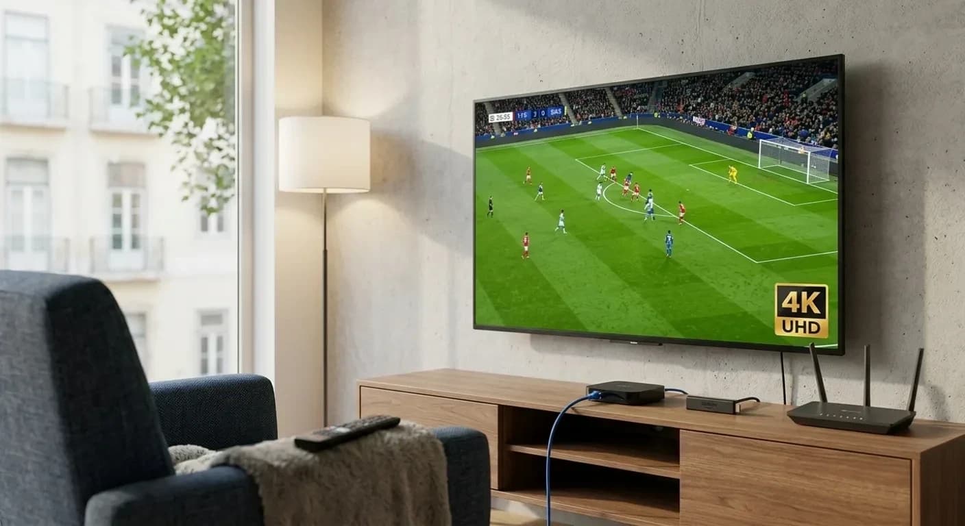 IPTV 4K Portugal — quando vale a pena Smart TV 4K — IPTV 4K Portugal qualidade real